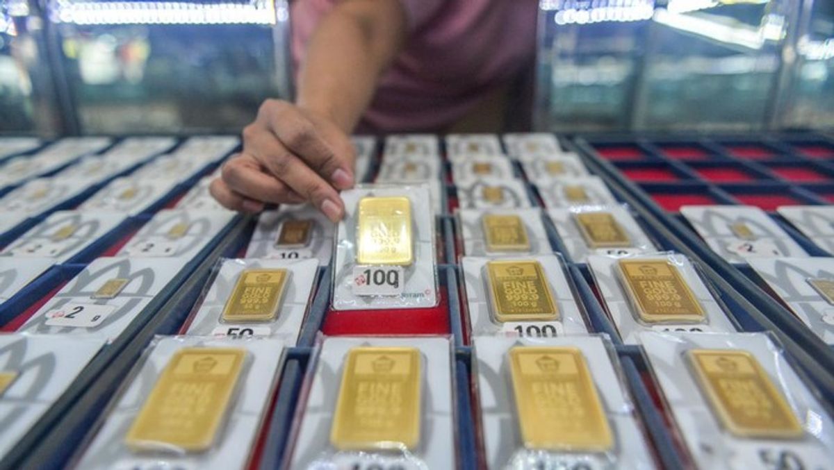 Harga Emas Antam Merosot Rp 20.000 Per Gram pada Rabu 13 Mei 2026