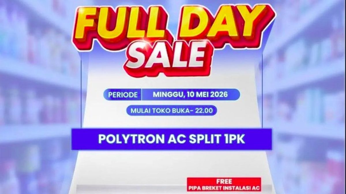 Transmart Gelar Full Day Sale dengan Diskon AC Hingga Rp1,3 Juta