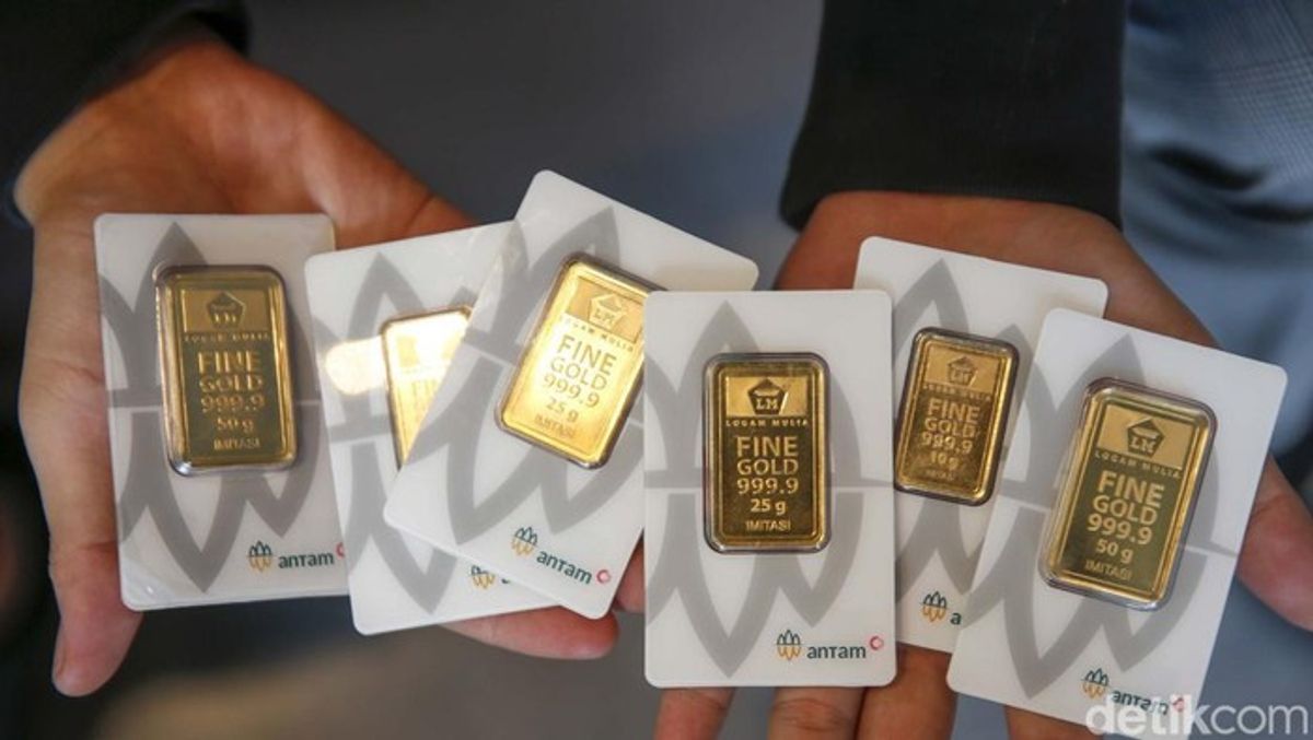 Harga Emas Antam Naik Menjadi Rp 2.840.000 per Gram