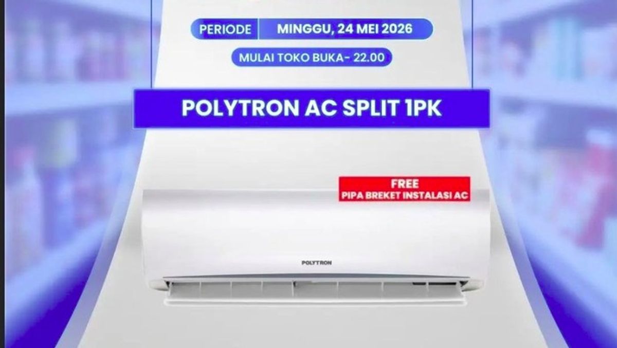 Transmart Gelar Full Day Sale dengan Diskon AC Polytron