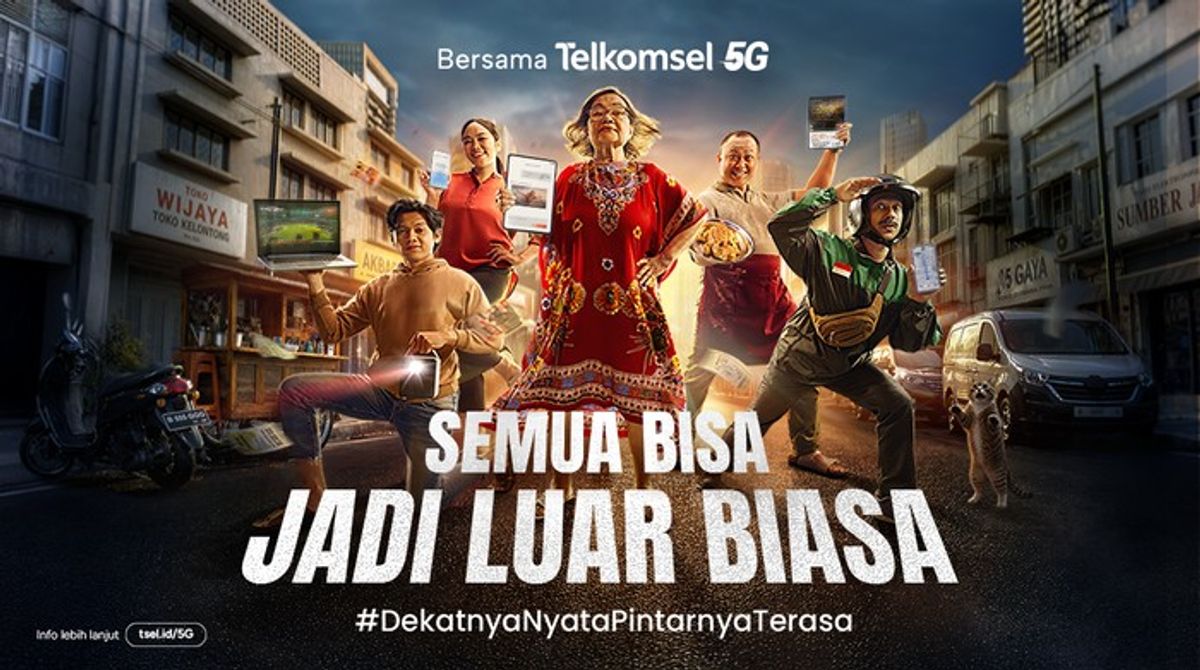 Telkomsel Perluas Jaringan 5G untuk Dukung Digitalisasi Puluhan Juta UMKM