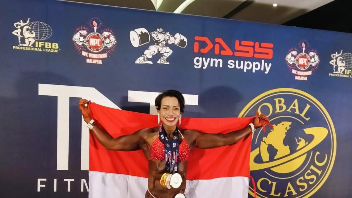 IPTU Esterlina Titiheryu Raih Tiga Medali Binaraga Internasional di Malaysia