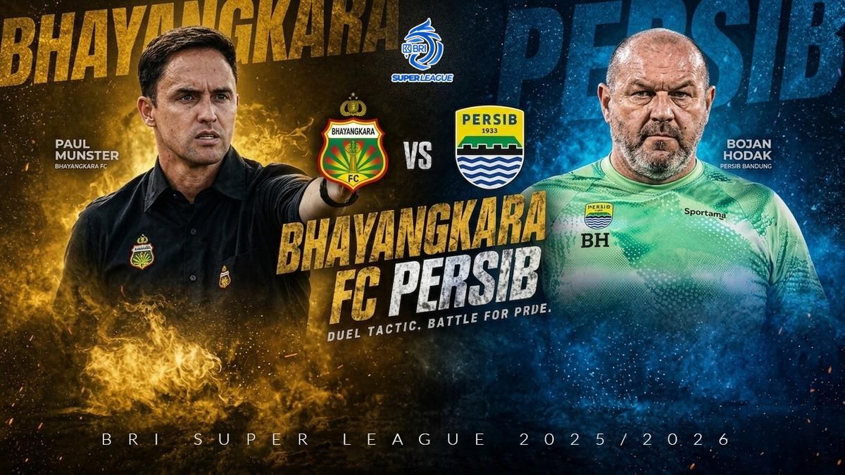 Persib Bandung Rebut Puncak Klasemen Usai Tekuk Bhayangkara FC 4-2