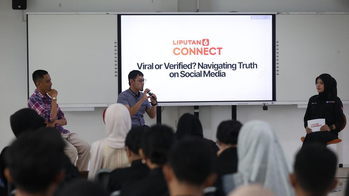 Sekolah Vokasi IPB dan Liputan6 Connect Edukasi Mahasiswa Saring Informasi