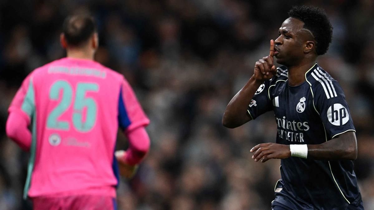 Manchester City Pantau Peluang Rekrut Vinicius Junior dari Real Madrid