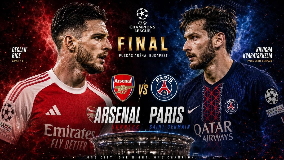 Arsenal Tantang Paris Saint-Germain di Final Liga Champions 2025/2026