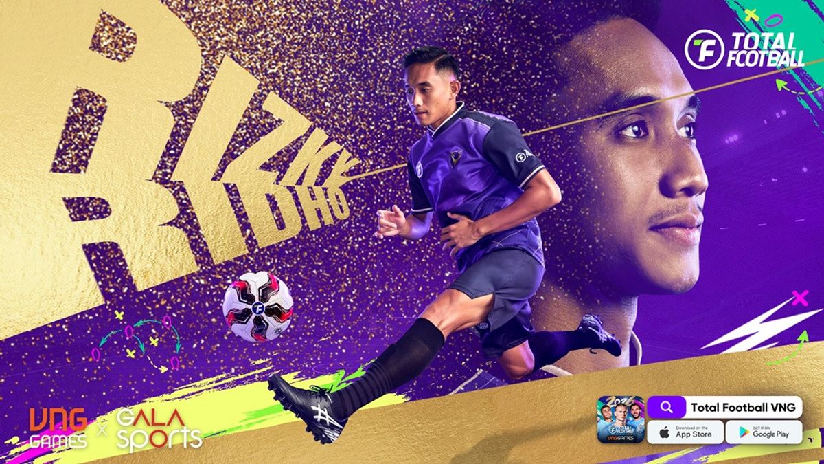 VNGGames Tunjuk Rizky Ridho Jadi Brand Ambassador Total Football