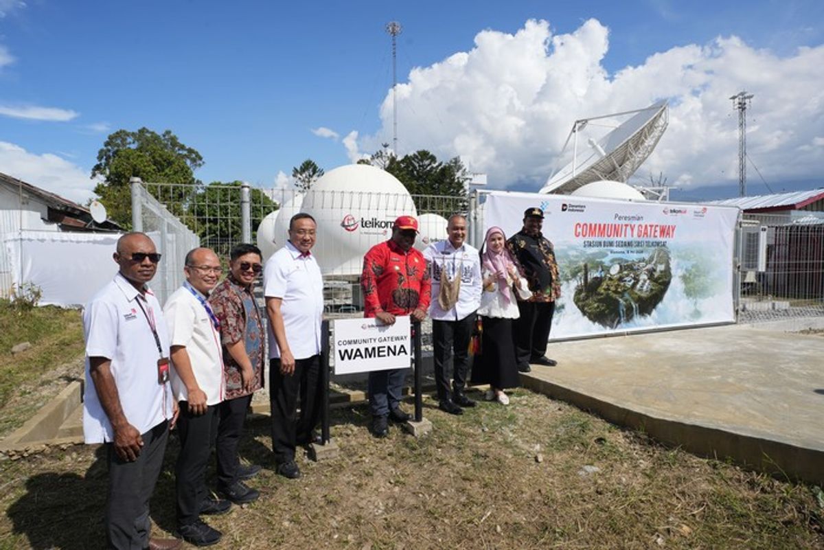 Telkom Resmikan Community Gateway Wamena Perkuat Koneksi Papua