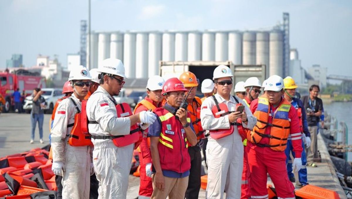KSOP Tanjung Priok Perkuat Penanganan Krisis Lewat Simulasi BCMS