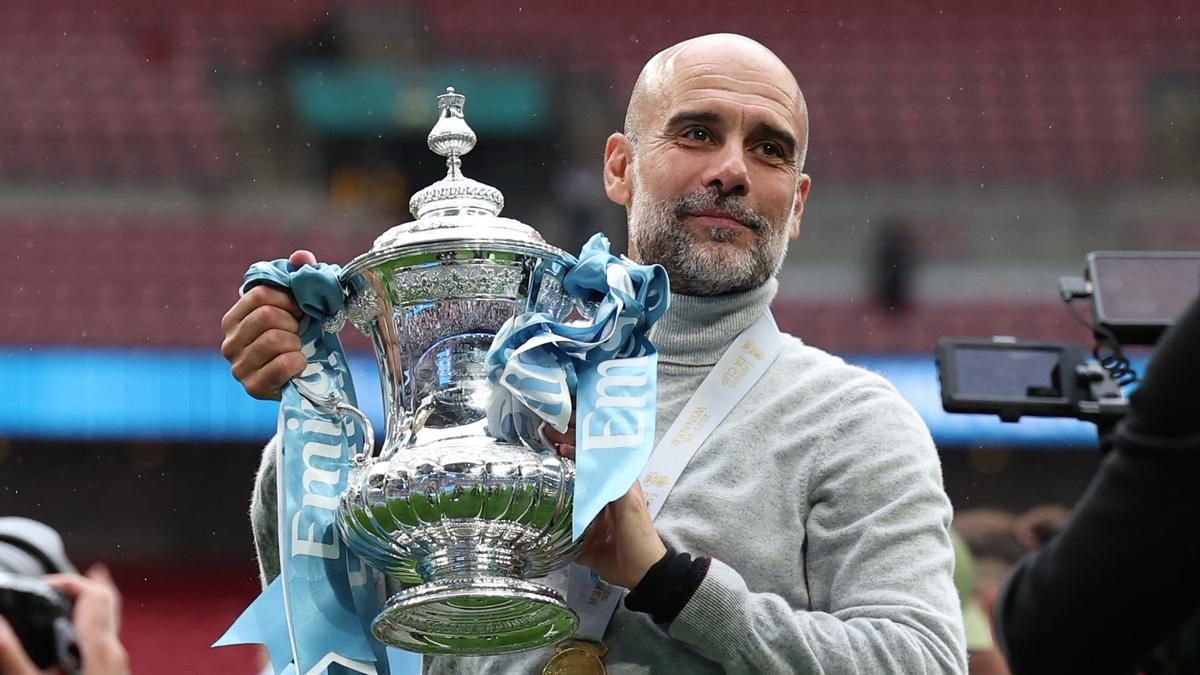 Pep Guardiola Cetak Sejarah Baru Usai Bawa Manchester City Juara Piala FA
