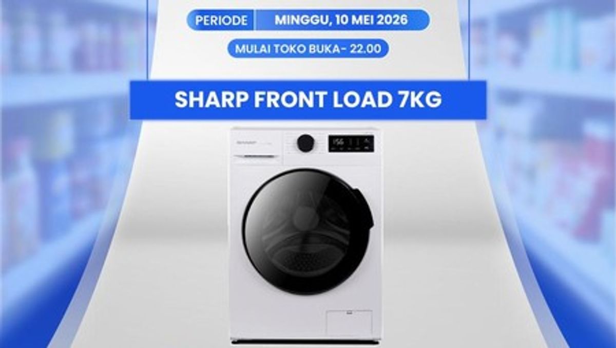 Transmart Gelar Full Day Sale dengan Diskon Mesin Cuci Sharp