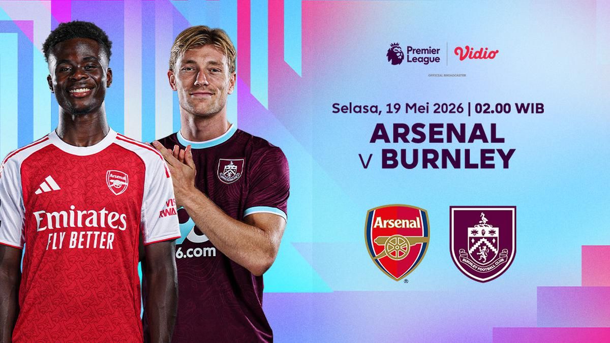 Arsenal Bersiap Hadapi Laga Penentu Juara Melawan Burnley