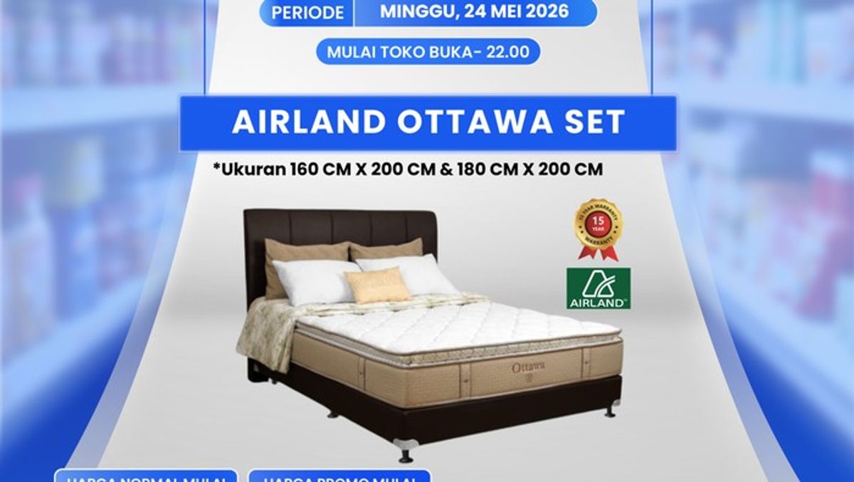 Transmart Full Day Sale Berikan Diskon Melimpah untuk Pembelian Tempat Tidur