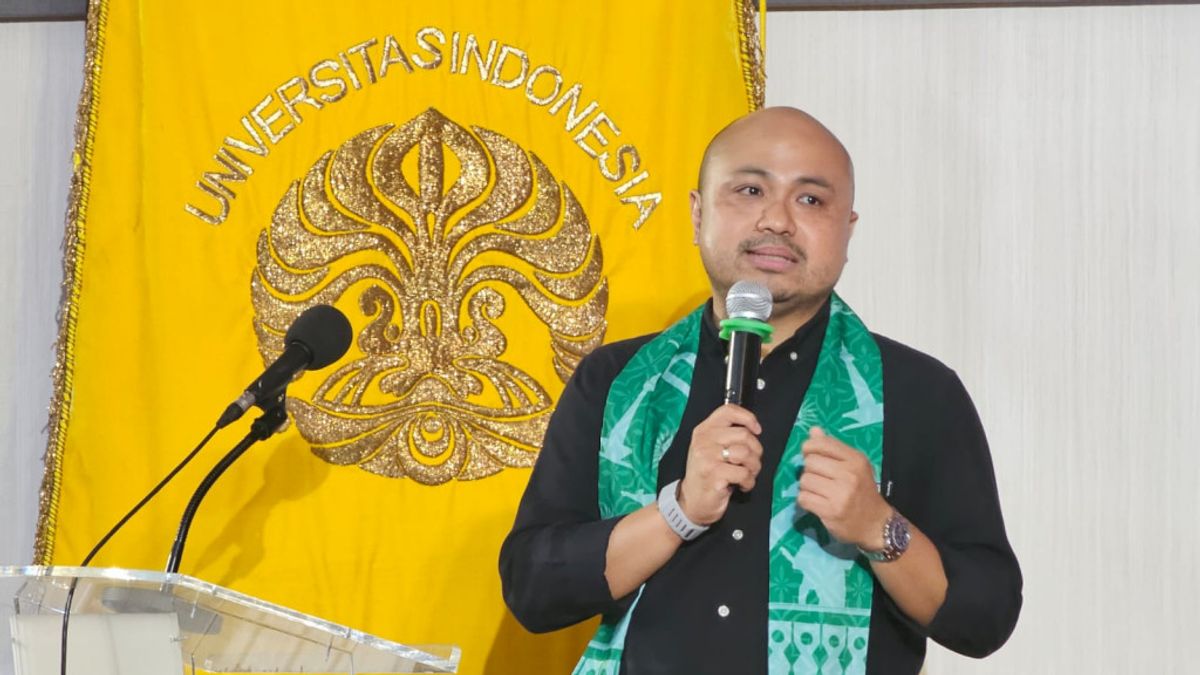 Afifuddin Kalla Dorong Mahasiswa UI Kembangkan Industri Kecil Menengah