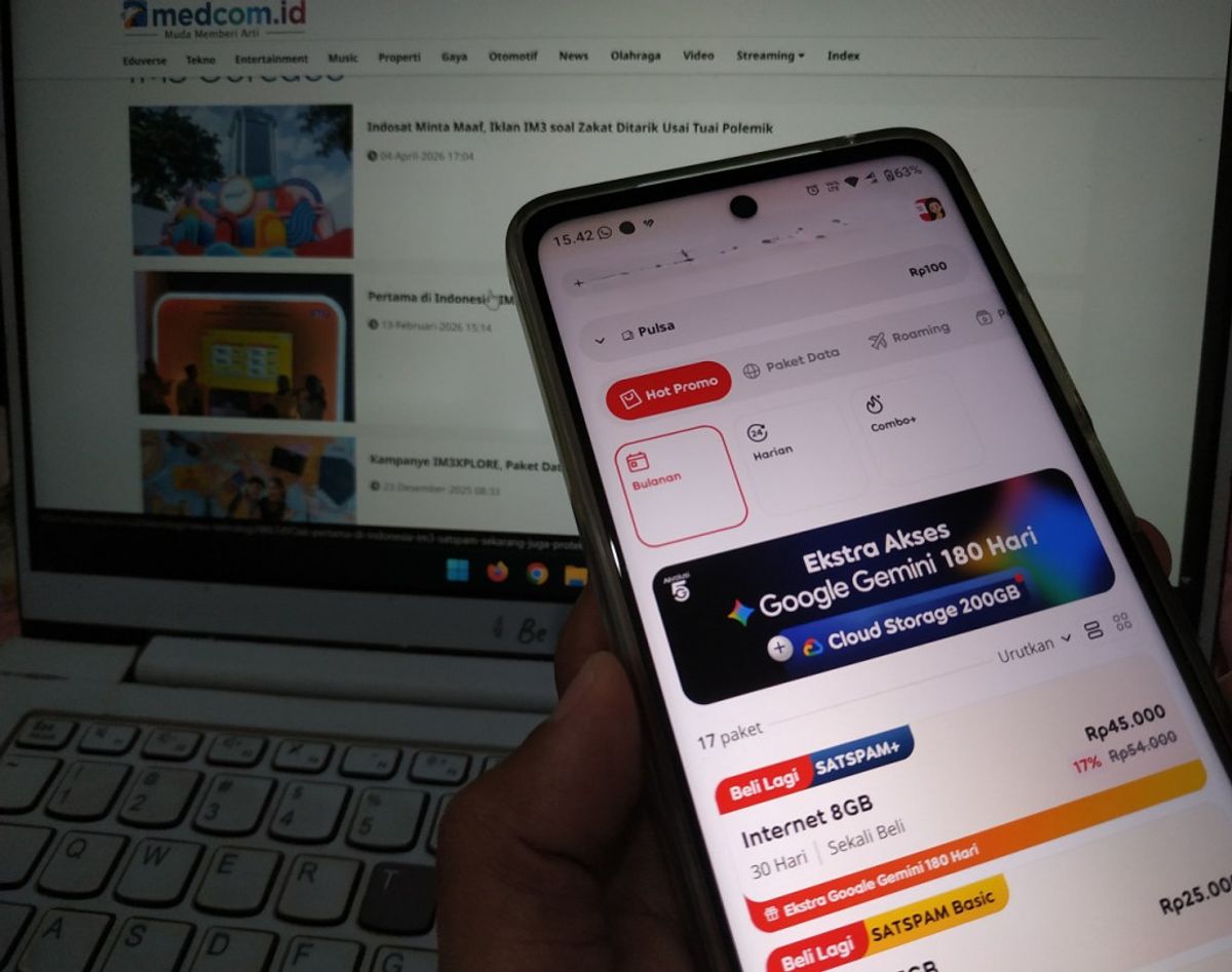 Indosat Hadirkan Paket Bundling Google Gemini AI Plus untuk Pengguna IM3