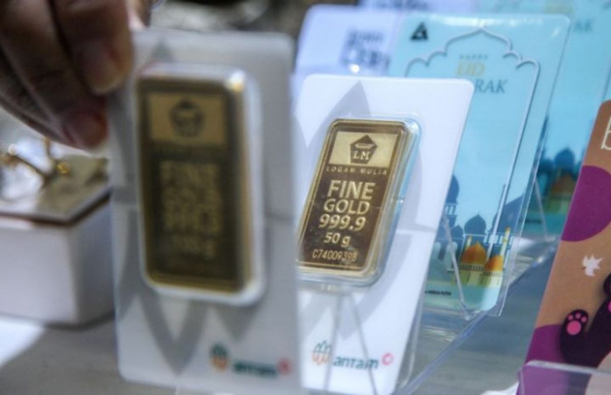 Harga Emas Antam Bertahan di Level Rp2.839.000 per Gram