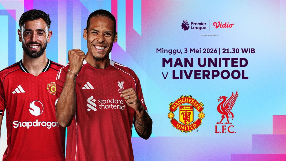 Manchester United Jamu Liverpool di Old Trafford Minggu Malam