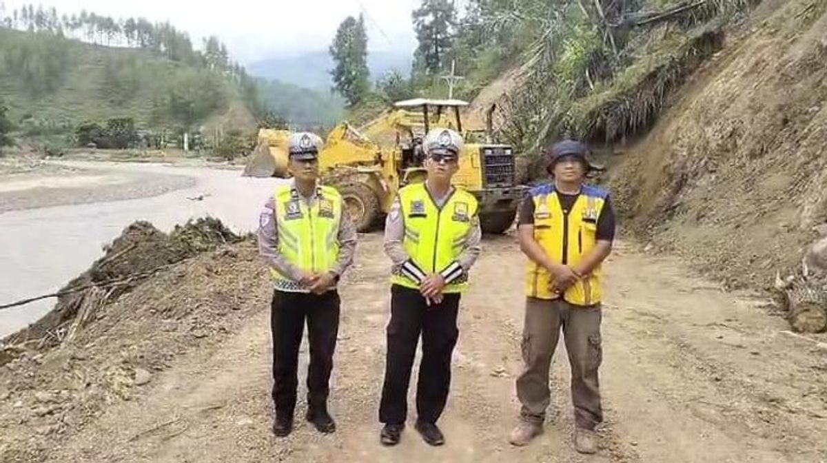 Kementerian PU Percepat Perbaikan Jalan Lokop-Pining Aceh yang Amblas