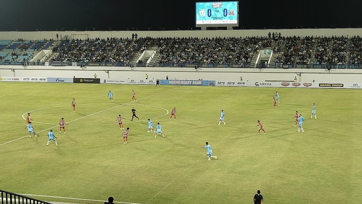 Persela Lamongan Imbang Lawan Deltras FC di Stadion Surajaya