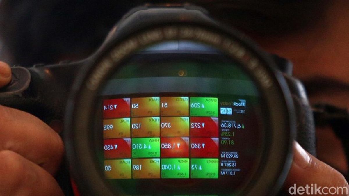 IHSG Melemah Tipis ke Level 7.168 pada Penutupan Sesi I