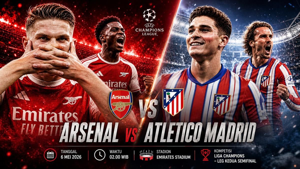 Antoine Griezmann Incar Tiket Final Champions Jelang Laga Lawan Arsenal