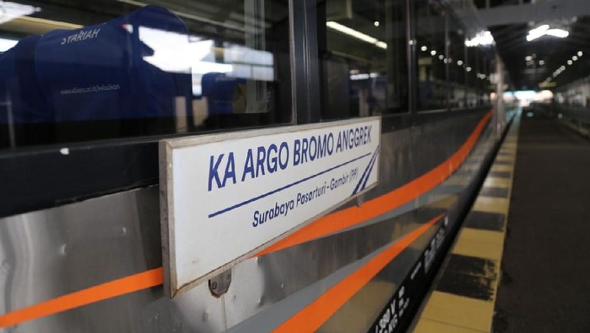KAI Ubah Nama Kereta Api Argo Bromo Anggrek Menjadi KA Anggrek