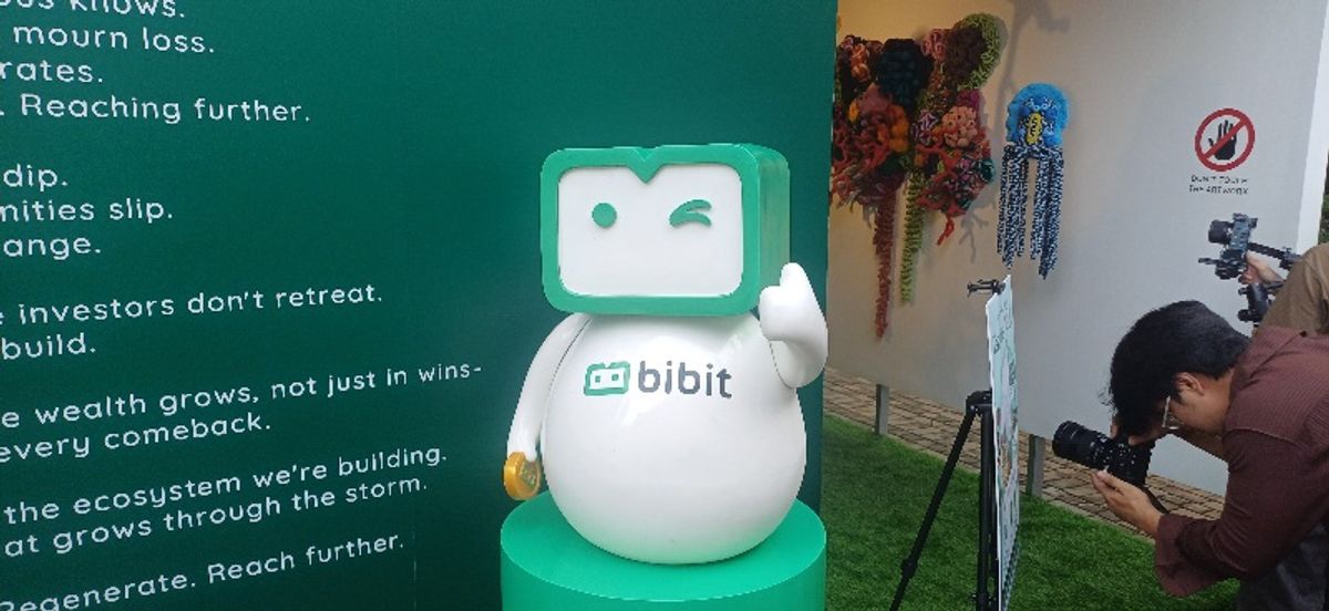 Bibit dan Stockbit Pamerkan Instalasi Seni Mangmoel di Art Jakarta Gardens