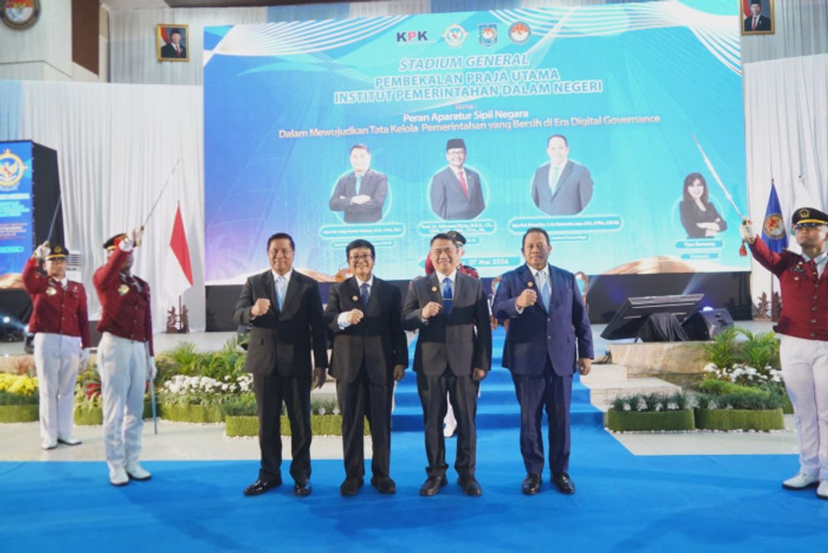IPDN Bekali Calon Wisudawan 2026 Wawasan Anti-Korupsi Bersama KPK