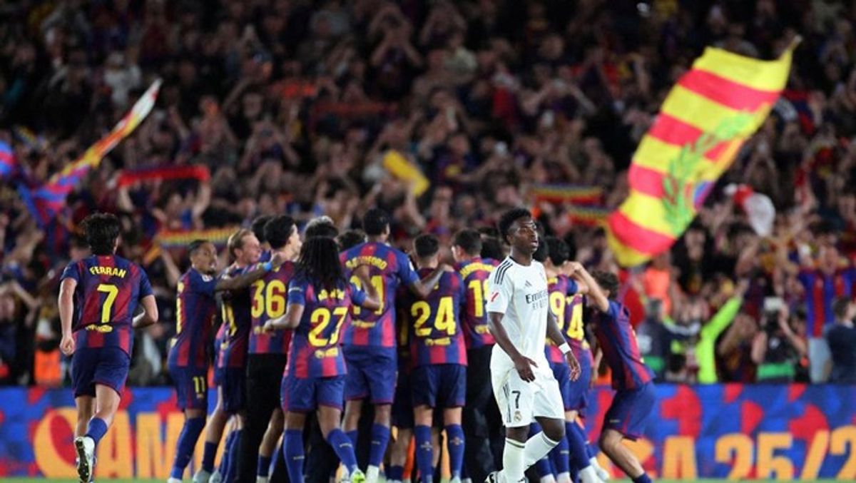 Barcelona Kunci Gelar Juara La Liga Usai Tekuk Real Madrid 2-0