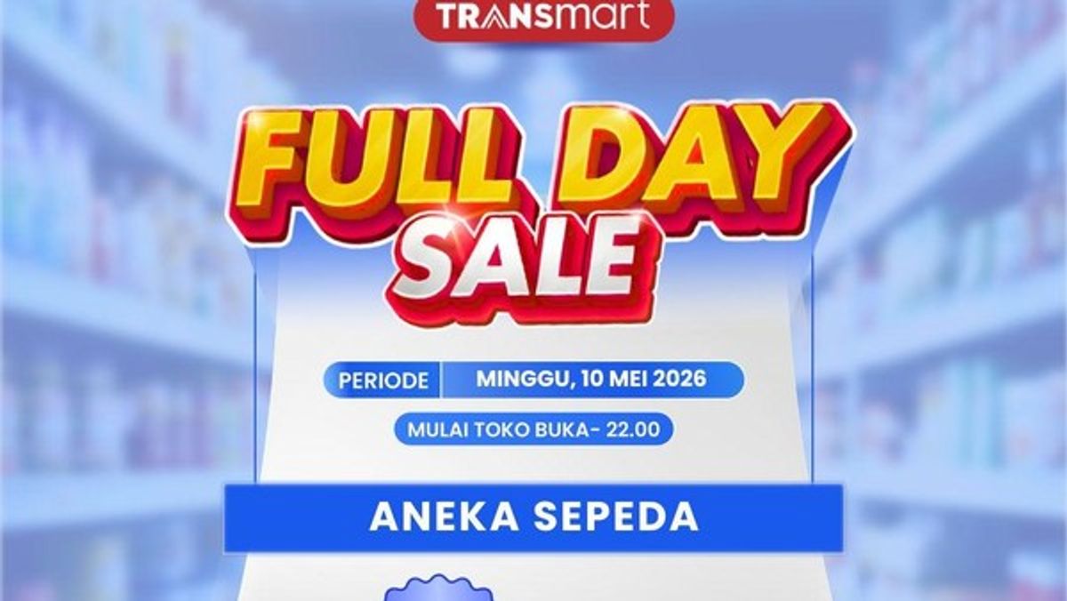 Transmart Gelar Full Day Sale dengan Diskon Sepeda hingga 80 Persen
