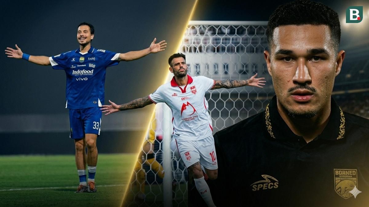 Persib dan Borneo FC Bersaing Ketat Rebut Juara BRI Super League