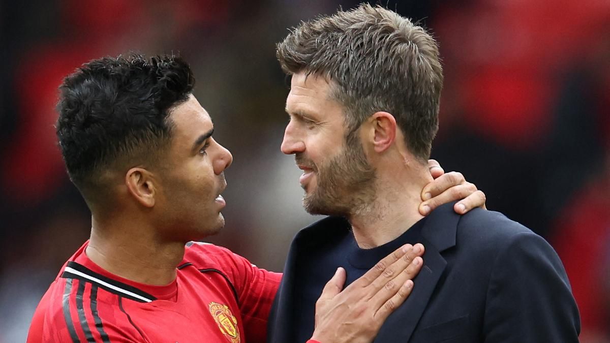 Casemiro Dukung Michael Carrick Jadi Manajer Permanen Manchester United