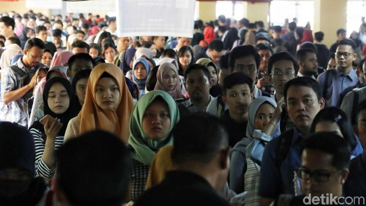 BPS Catat Jumlah Pengangguran di Indonesia Turun Menjadi 7,24 Juta Orang