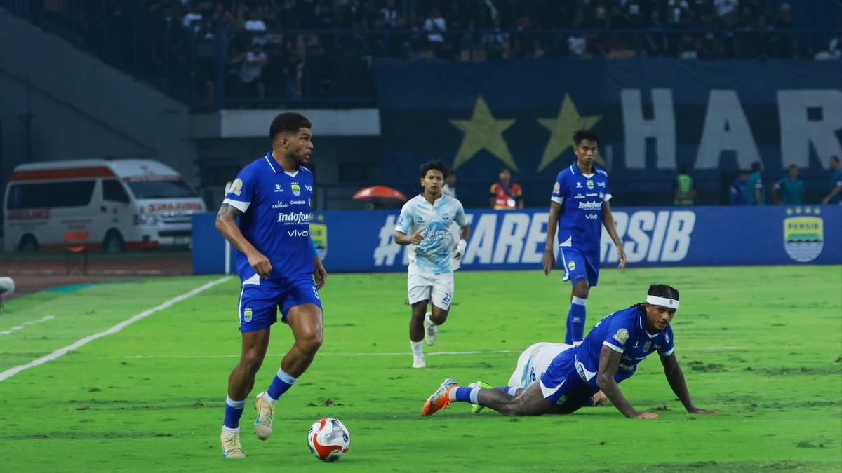 Persib Bandung Taklukkan PSIM Yogyakarta Lewat Gol Tunggal Matricardi