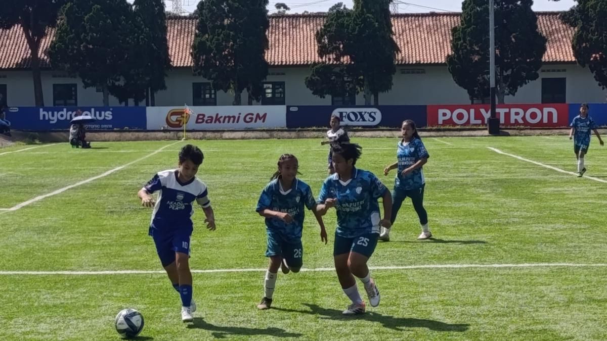 Akademi Persib Putri Tekuk Si Jalak Putri 3-1 di Cimahi