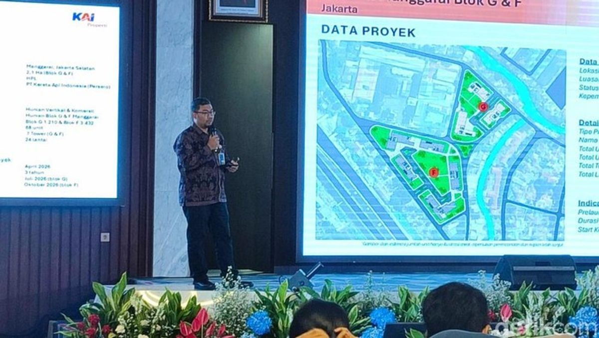 PT KAI Bangun Rumah Murah di Stasiun Manggarai