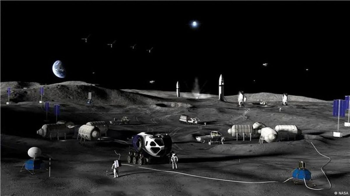 Voyager Technologies Prediksi Manusia Mukim di Bulan pada 2030