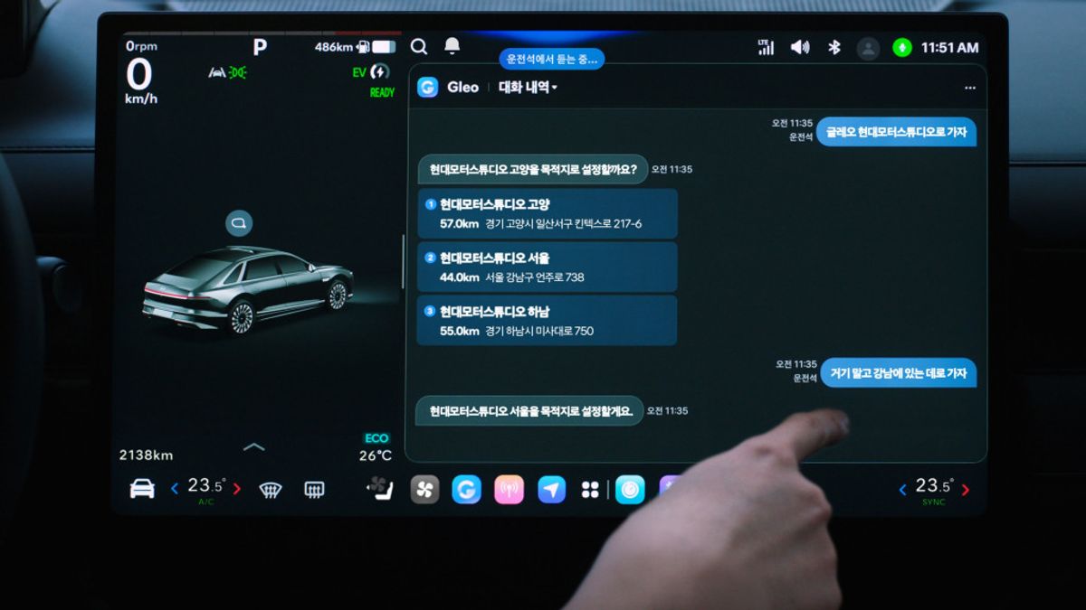 Hyundai Luncurkan Sistem Infotainment Pleos Connect Berbasis Kecerdasan Buatan