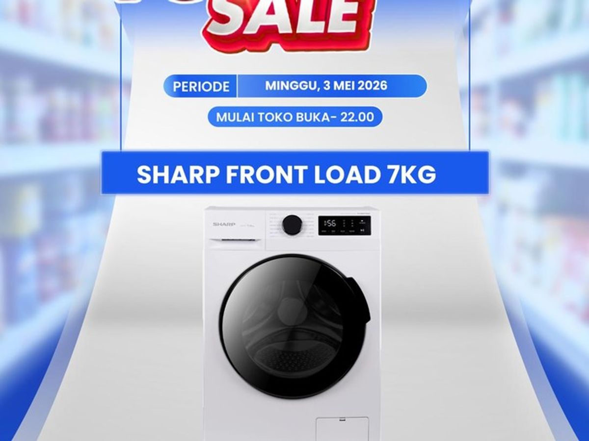 Transmart Gelar Full Day Sale dengan Diskon Mesin Cuci pada 3 Mei