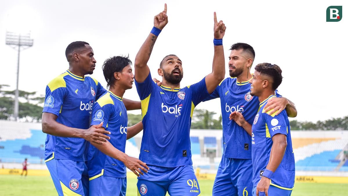 Arema FC Taklukkan PSM Makassar Tiga Gol Tanpa Balas di Kanjuruhan